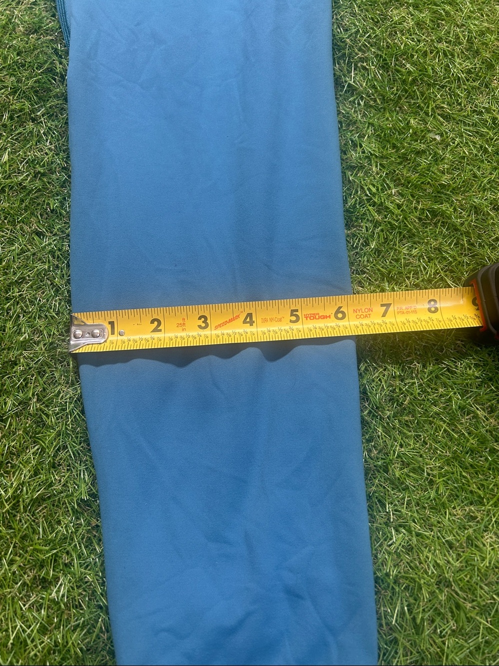 Lululemon Aqua Blue High-Waist Leggings - Picture 5 of 8